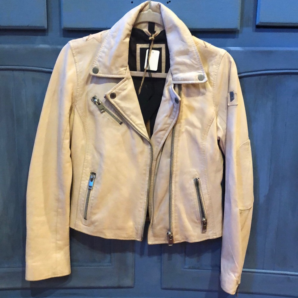Leather jacket
